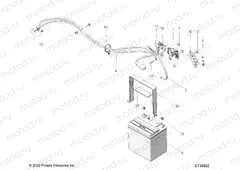 ELECTRICAL | ELECTRICAL, BATTERY - R23MAE57DX (C730822)