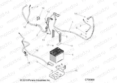 ELECTRICAL | ELECTRICAL, BATTERY - R23RSY99A9/AJ/AK/AX/B9/BJ/BK/BX (C700968)