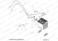 ELECTRICAL | ELECTRICAL, BATTERY - Z20ASS99C2/CH (C701071-2)