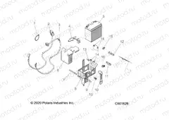 ELECTRICAL | ELECTRICAL, BATTERY/BOX and CABLES - S22TDL8RS/8RE E.S. OPTION (C601626)