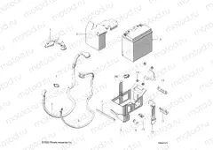 ELECTRICAL | ELECTRICAL, BATTERY/BOX and CABLES - S23TLC6RS/6RE E.S. OPTION (C602121)
