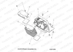 ELECTRICAL | ELECTRICAL, BATTERY/BOX - S20FJB8/FJE8/FJP8 E.S. OPTION (C601209)