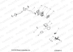 ELECTRICAL | ELECTRICAL, BOX HARNESS, REG, RELAY, ECM - Z20CHA57A2/E57AM (C701047-2)