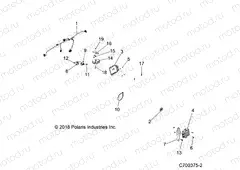 ELECTRICAL | ELECTRICAL, BOX HARNESS, REG., RELAY, ECU - Z20ASS99C2/CH (C700375-2)