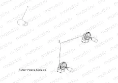 ELECTRICAL | ELECTRICAL, BULBS - A09BA50FA (49ATVBULBS08SCRAM)
