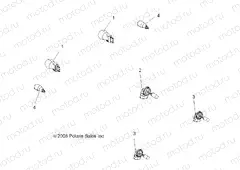 ELECTRICAL | ELECTRICAL, BULBS - A13MH76FF (49ATVBULBS08SP800EFI)