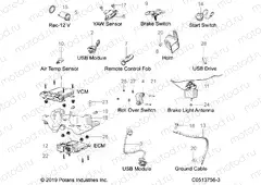 ELECTRICAL | ELECTRICAL, COMPONENTS 1 - T20AAPHD/RHB ALL OPTIONS (C0513756-3)