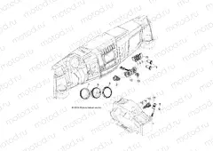 ELECTRICAL | ELECTRICAL, DASH CONTROLS - D151DPD1AJ/2D/1L/1M/2M (49BRUTUSCONTROLS141)