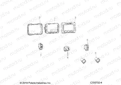 ELECTRICAL | ELECTRICAL, DASH CONTROLS - R20T6A99A1/E99A9/AM (C700702-4)