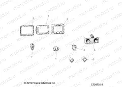 ELECTRICAL | ELECTRICAL, DASH CONTROLS - R20T6U99AM (C700702-3)