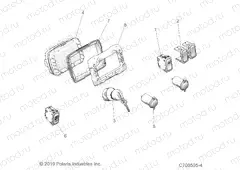 ELECTRICAL | ELECTRICAL, DASH INSTRUMENTS and CONTROLS - D20BBP99A4/B4/FP99A4 (C700505-4)