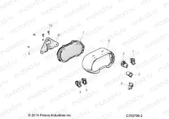 ELECTRICAL | ELECTRICAL, DASH INSTRUMENTS AND CONTROLS - G20GXD99AP/AG (C700798-2)