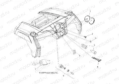 ELECTRICAL | ELECTRICAL, DASH INSTRUMENTS and CONTROLS - R10VH76FX (49ATVDASH10RZRI)