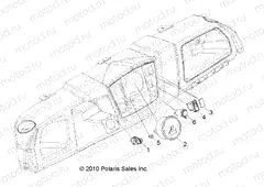 ELECTRICAL | ELECTRICAL, DASH INSTRUMENTS and CONTROLS - R13RH50AG/AH/AM/AR (49RGRDASH11500EFI)