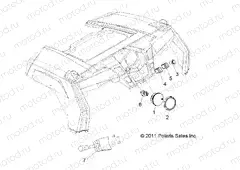 ELECTRICAL | ELECTRICAL, DASH INSTRUMENTS and CONTROLS - R13VH57FX (49RGRDASH12RZR570I)
