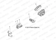 ELECTRICAL | ELECTRICAL, DASH INSTRUMENTS AND CONTROLS - R15RUA87/E87/YAA/ZAC ALL OPTIONS (49RGRCONTROLS14CREW)