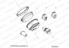 ELECTRICAL | ELECTRICAL, DASH INSTRUMENTS AND CONTROLS - Z20A5A87B2/E87BP/BK/BX (C701024-2)