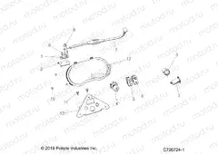 ELECTRICAL | ELECTRICAL, DASH INSTRUMENTS AND CONTROLS - Z20P4E92AC/BC/F92AC (C700724-1)