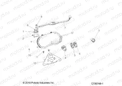 ELECTRICAL | ELECTRICAL, DASH INSTRUMENTS AND CONTROLS - Z20PAE92AC/BC/F92AC/LC (C700749-1)