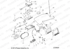 ELECTRICAL | ELECTRICAL, DASH INSTRUMENTS AND CONTROLS - Z20PAL92AG/AP/BG/BP/LG/G92AG/AP/LG (C700829)