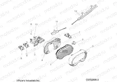 ELECTRICAL | ELECTRICAL, DASH INSTRUMENTS AND CONTROLS - Z20RAB92AC/BC/AR/BR/D92AC/BC/AR/BR (C0702895-3)