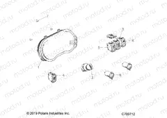 ELECTRICAL | ELECTRICAL, DASH INSTRUMENTS - R20RRB99/A/B (C700712)