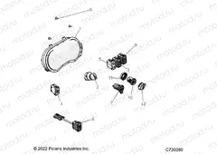 ELECTRICAL | ELECTRICAL, DASH INSTRUMENTS - R22RRJ99A9/B9 (C730380)