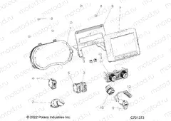 ELECTRICAL | ELECTRICAL, DASH INSTRUMENTS - R22RSX99A9 (C701373)