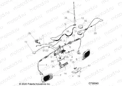 ELECTRICAL | ELECTRICAL, DASH INSTRUMENTS, RIDE COMMAND - R20RSY99A9/AA/AP/AX/B9/BA/BP/BX (C730040)