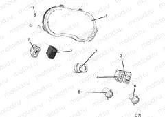 ELECTRICAL | ELECTRICAL, DASH INSTUMENTS - R19RRE99NS (C700347)