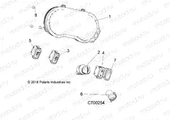 ELECTRICAL | ELECTRICAL, DASH INSTUMENTS - R19RSM99AL (C700254)