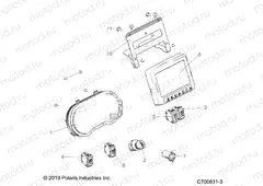 ELECTRICAL | ELECTRICAL, DASH INSTUMENTS - R20RRK99A9/AA/AF/AP/AX/B9/BA/BF/BP/BX (C700631-3)