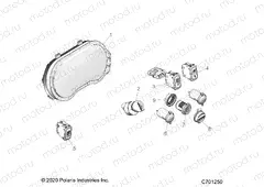 ELECTRICAL | ELECTRICAL, DASH INSTUMENTS - R21RRM99AG (C701250)