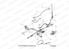ELECTRICAL | ELECTRICAL, DASH INSTUMENTS, RIDE COMMAND PREM - R19RRU99/A/B (C700540)