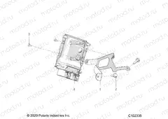 ELECTRICAL | ELECTRICAL, ECU MOUNTING - A20SGE95AK (C102335)