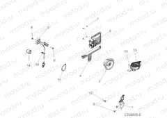 ELECTRICAL | ELECTRICAL, ECU, RELAY, COIL - D20BEPD4B4 (C700505-5)