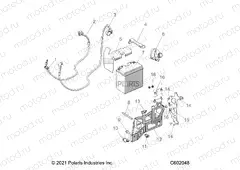 ELECTRICAL | ELECTRICAL, E.S. BATTERY/BOX and CABLES - S22TFG8MS/8ME E.S. OPTION (C602048)