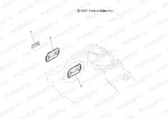 ELECTRICAL | ELECTRICAL, GAUGES and INDICATOR - A09BA50FA (49ATVGAUGES08SCRAM)