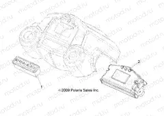 ELECTRICAL | ELECTRICAL, GAUGES and INDICATORS - A13EA32FA (49ATVGAUGES10BOSSI)