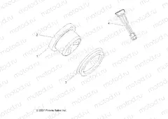 ELECTRICAL | ELECTRICAL, GAUGES and INDICATORS - A13MH50FF/FJ/FU (49ATVGAUGES08X2500QUAD)
