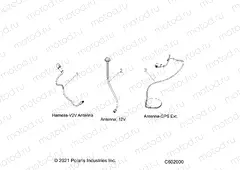 ELECTRICAL | ELECTRICAL, GPS HARNESS AND ANTENNA - S22TFM8RS/8RE/TFW8RS/8RE (C602000)