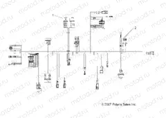 ELECTRICAL | ELECTRICAL, HARNESS - A09BA50FA (49ATVHARNESS08SCRAM)