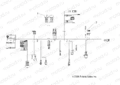 ELECTRICAL | ELECTRICAL, HARNESS - A09BG50AA (49ATVHARNESS09SCRAM)