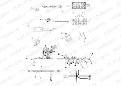 ELECTRICAL | ELECTRICAL, HARNESS - A09ZN85/8X ALL OPTIONS (49ATVHARNESS09SPXP850)