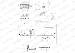 ELECTRICAL | ELECTRICAL, HARNESS - A10ZX55AL/AT/AX (49ATVHARNESS10SPEPS550)