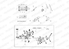 ELECTRICAL | ELECTRICAL, HARNESS - A13DN5EAF/EAR (49ATVHARNESS13SPTRG550)