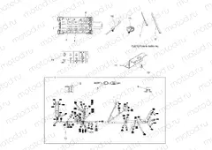 ELECTRICAL | ELECTRICAL, HARNESS - A13DN8EFW (49ATVHARNESS13SPTRGEPS850I)