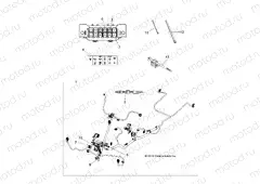 ELECTRICAL | ELECTRICAL, HARNESS - A14DH57FJ (49ATVHARNESS14570TI)