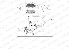 ELECTRICAL | ELECTRICAL, HARNESS - A14MH57TD (49ATVHARNESS14SP570)