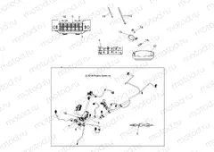 ELECTRICAL | ELECTRICAL, HARNESS - A15SDA57HH/HA (49ATVHARNESS15TRGMD)